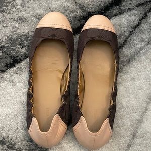Coach ballerina flats - lightly worn